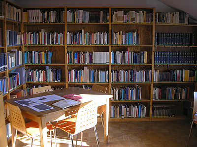 The J. Winckelmann Library at the Bayerische Akademie der Wissenschaften, office and workplace for visiting scholars at the specialized library