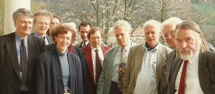 Editors, volume editors and assistant editors in Heidelberg 1993