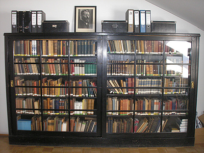 Max Weber-Arbeitsstelle München, reconstruction of Max Weber’s library. (photo privately owned)