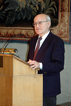 Knut Borchardt, 2005, chairman of the Commission 1974-2013. (Photo by Thomas Metz)